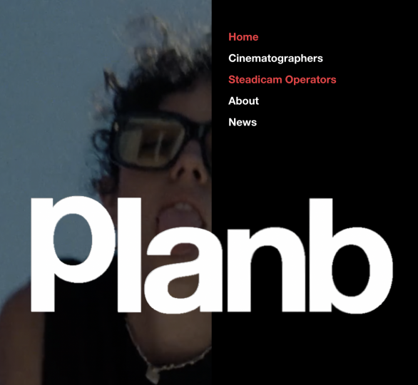 PlanB_Planb starts representing Steadicam operators
